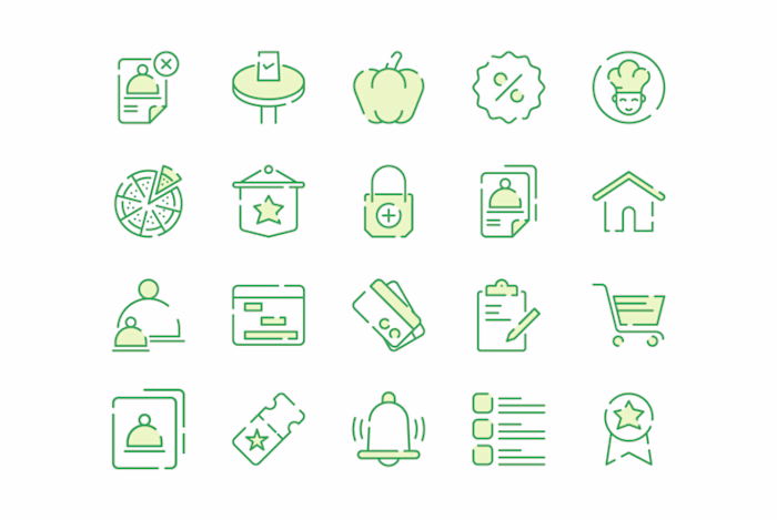 Restaurant Icons
