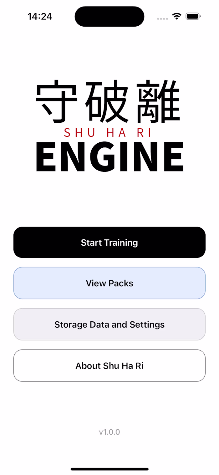 The Shu Ha Ri Engine