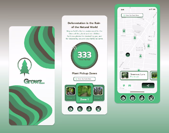 Growz App Design