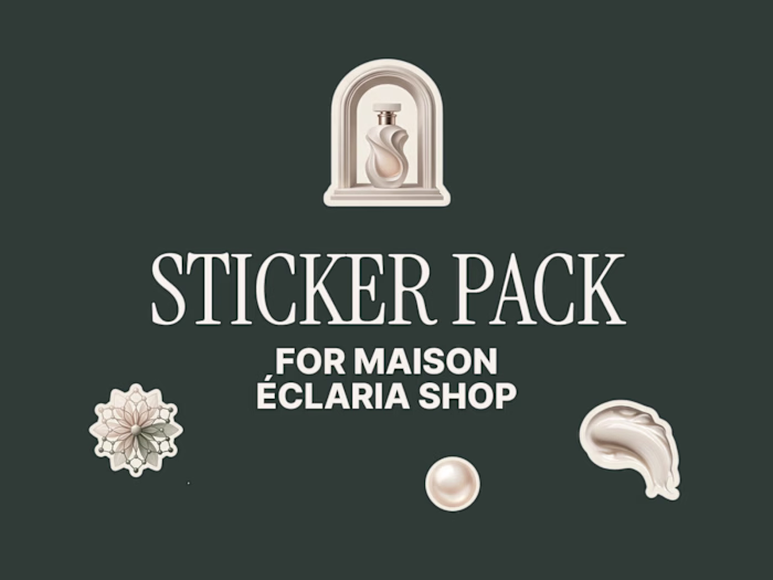 Sticker Pack For a Cosmetic