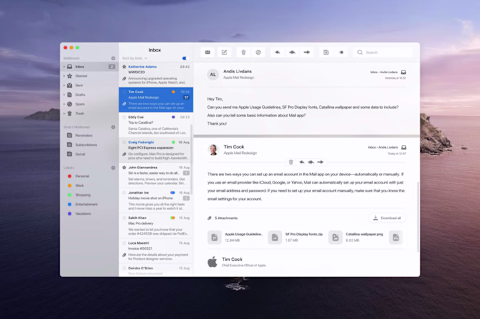 Apple Mail Concept