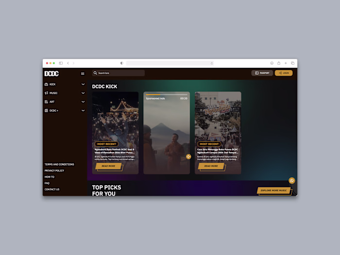DCDC - Community music platform
