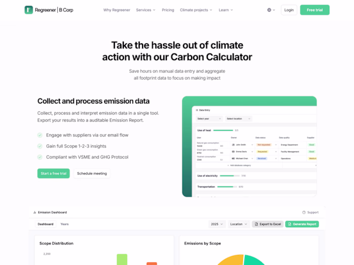 Regreener Framer Development