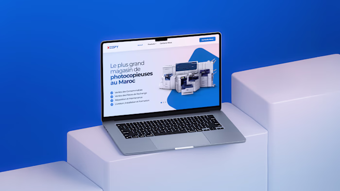 Xcopy — Website Design for an Office Solutions Company