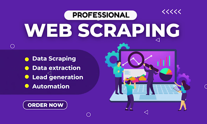 Professional Web Scraping Service. 

Relax