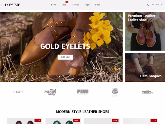Shopify Shoes Store