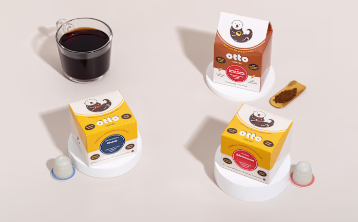 Otto Coffee - Packaging/Website
