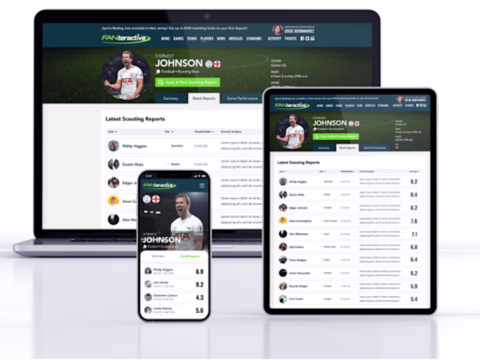 Sports portal