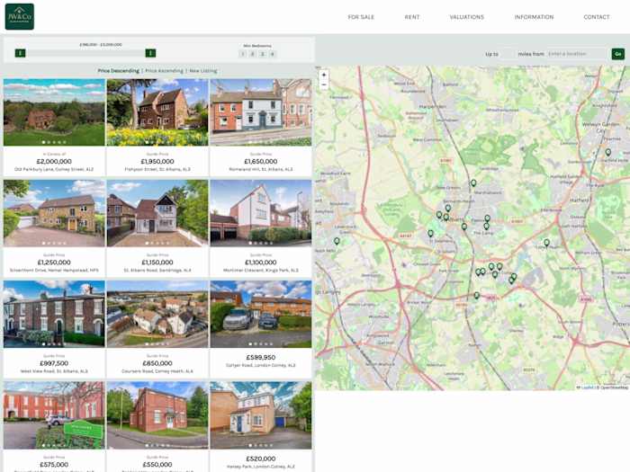 MODx based site for a
