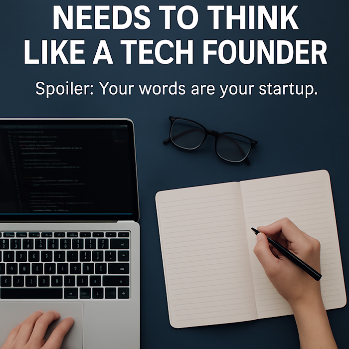 Why Every Writer Needs to Think Like a Tech Founder