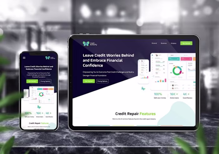 SaaS Web App & Dashboard UX/UI Design
