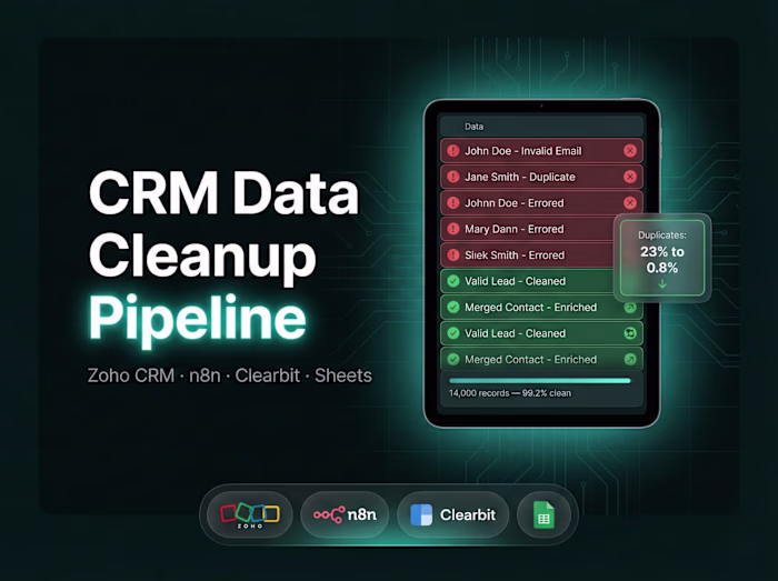 Built a scheduled data quality
