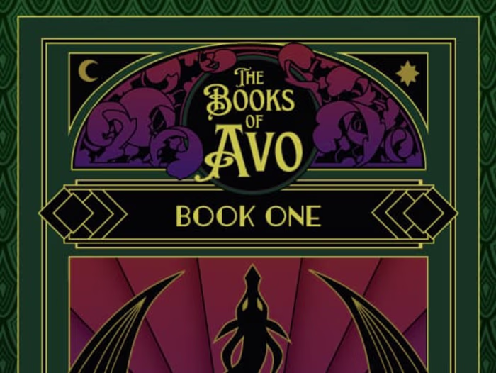 1920s Deco-Inspired Cover for Thrilling Fantasy Novel