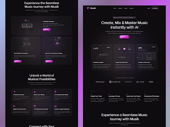 AI-Powered Next-Gen Music Creation Platform AI-powered music...