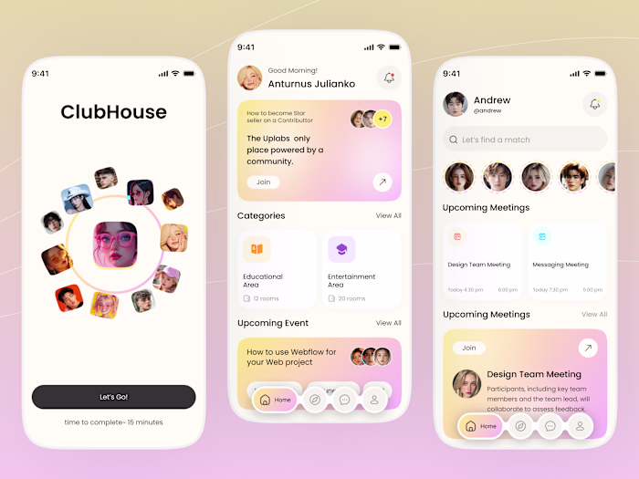 Social Media App Concept
