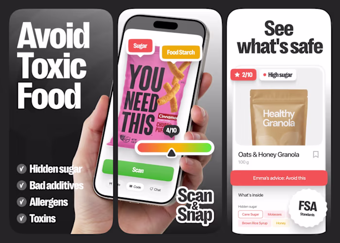 mobile app screenshoots