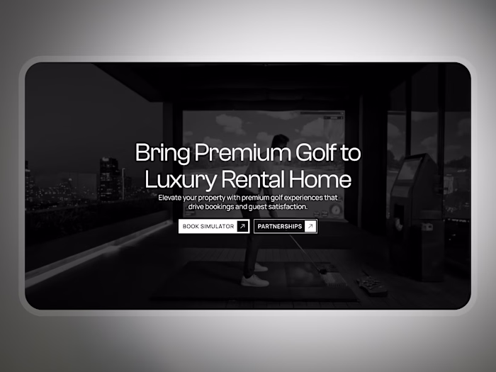 RangeRiches — Framer Design & Dev | Luxury B2B