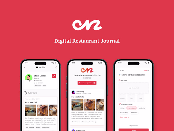 Onz: Digital Restaurant Journal
