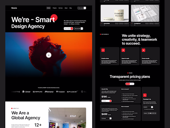 Nexora - Creative Agency