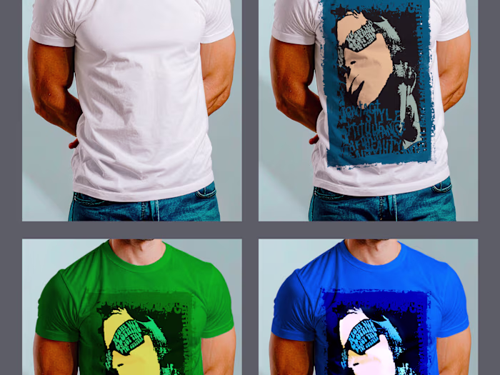 Logo Placement on Different Colour T-Shirts