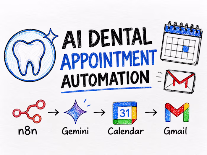 Title: Automated Appointment Booking Workflow🚀 Description:...