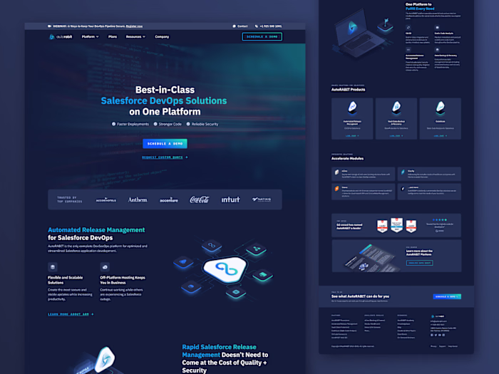 AutoRABIT (SaaS Landing Page)