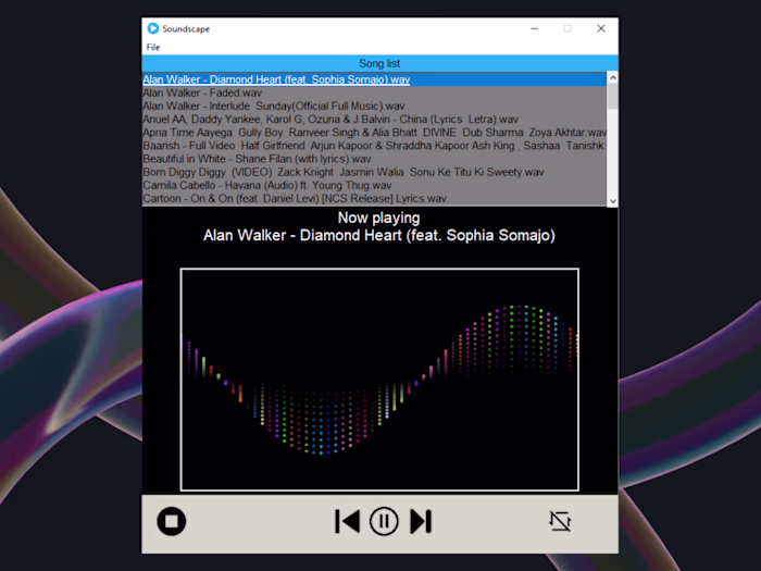 Music Player using Python