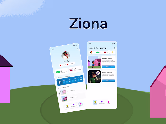 Ziona - Language learning app
