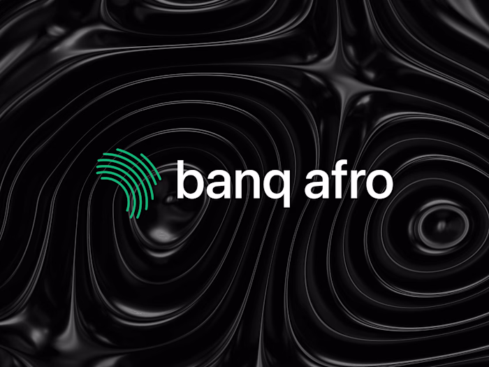 Banq Afro - Pan-African Fintech Branding & UI Design