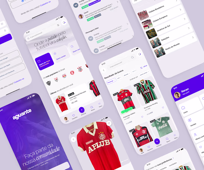 Aguante, a Football Shirt Collectors Marketplace