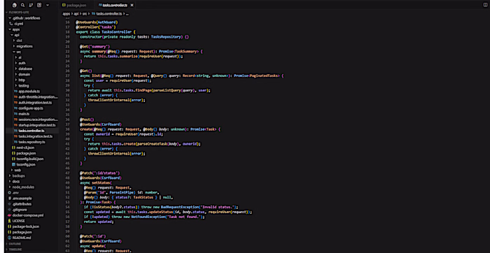 Backend module of my FlowOps