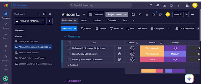 Project Management & Workflow System