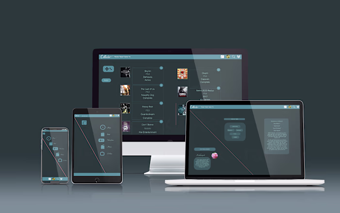 Collectio App & Website Design :: Behance