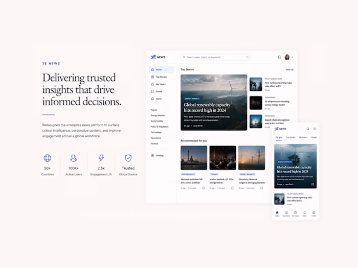 3E News Components — Design System Architecture
