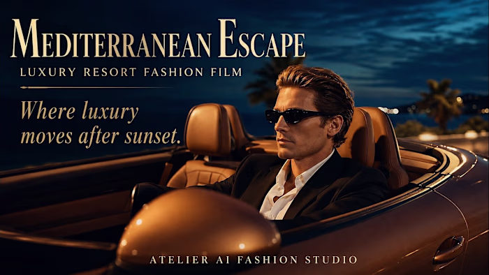 Mediterranean Escape: Fashion Film Creative Direction