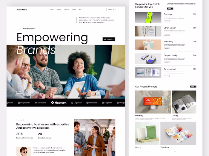 Portfolio & Agency Design