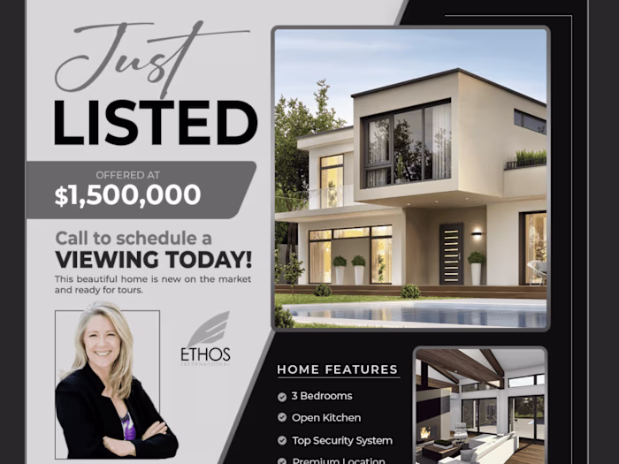 Real Estate Social Media Marketing Design