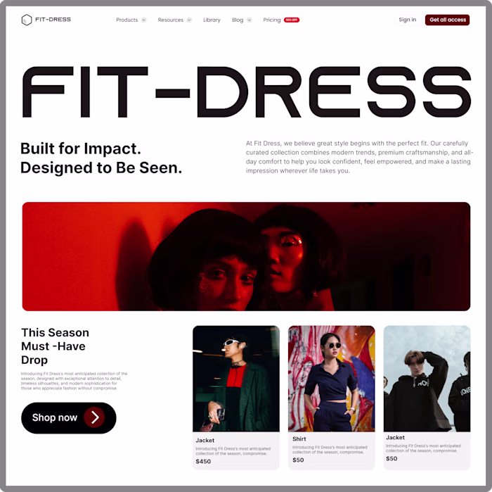 🚀 Fashion Meets Digital Experience
Excited
