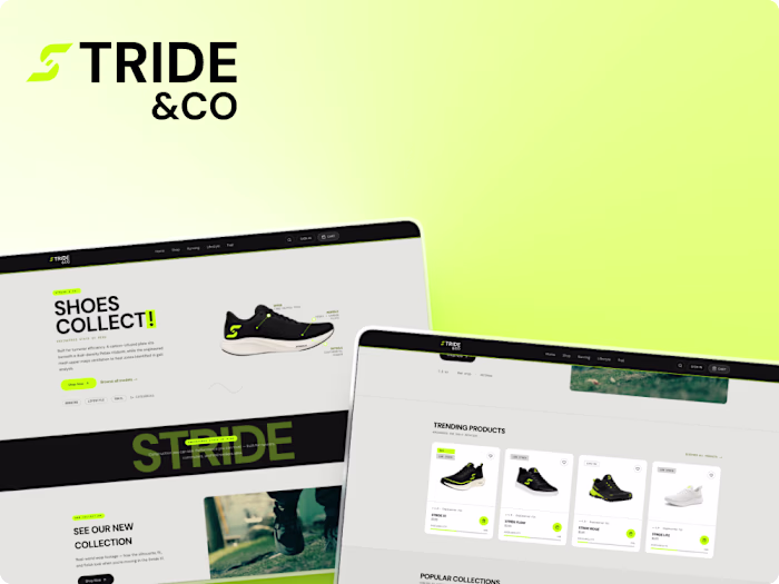 Footwear E-Commerce Website — UX/UI Design & Development