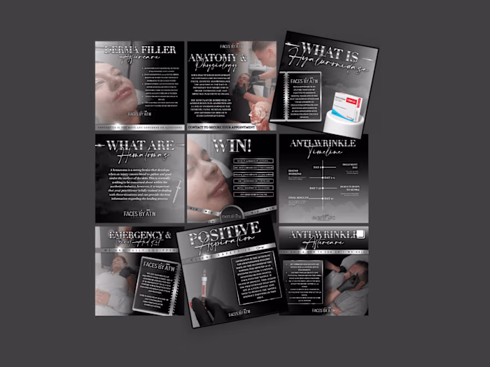 Custom Branding Package for Aesthetics Clinic
