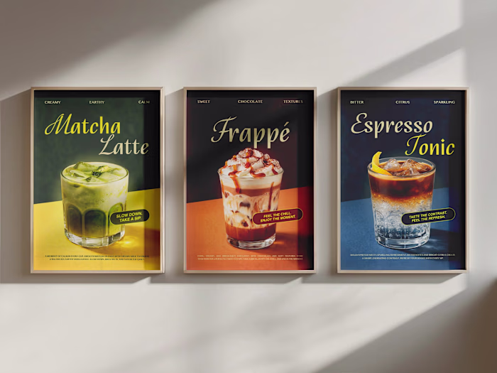 Poster Design for a Coffee