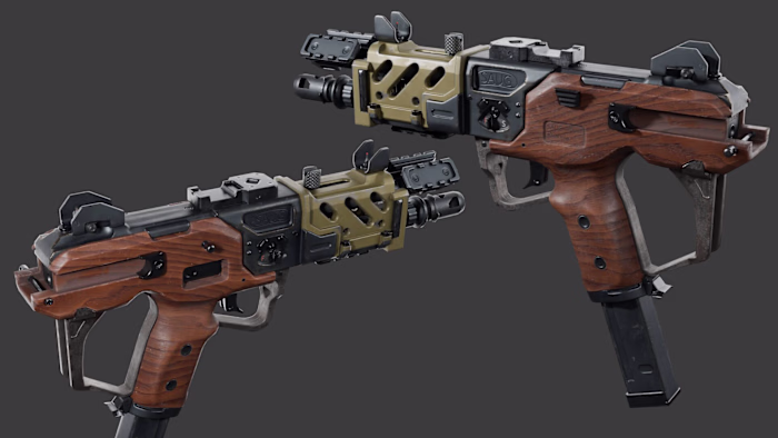 Dragon Gun - Fantasy Weapon