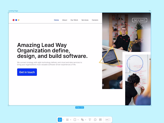 UI Landing Page