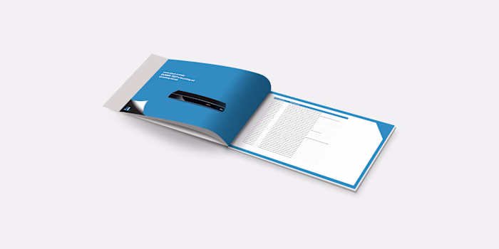 Catalog Design Mockup for Product Detail
