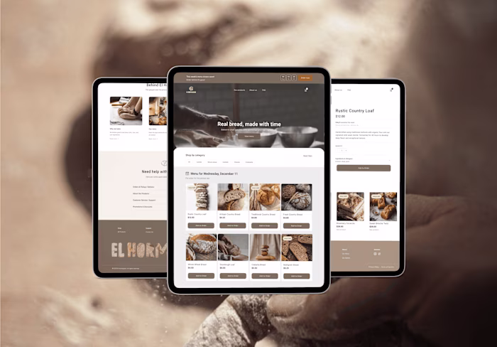 E-commerce Solution for El Hormiguero Bakery