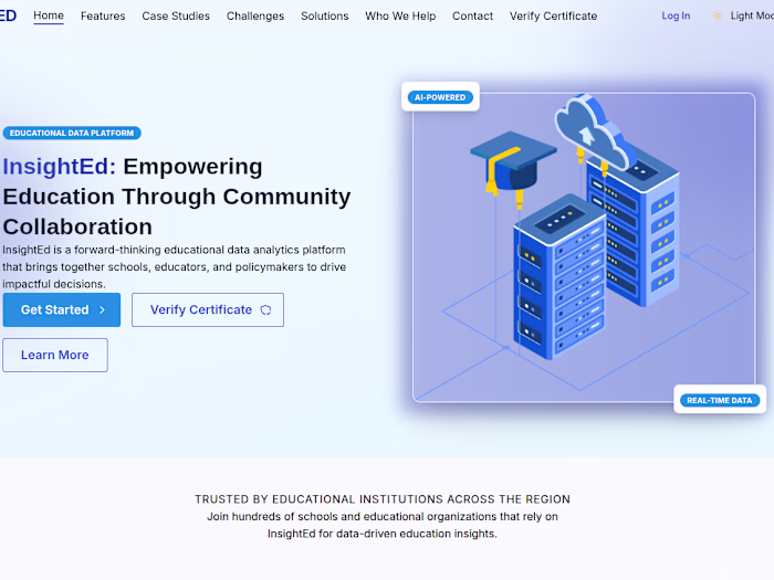 InsightEd: Empowering Education Through Community Collaboration