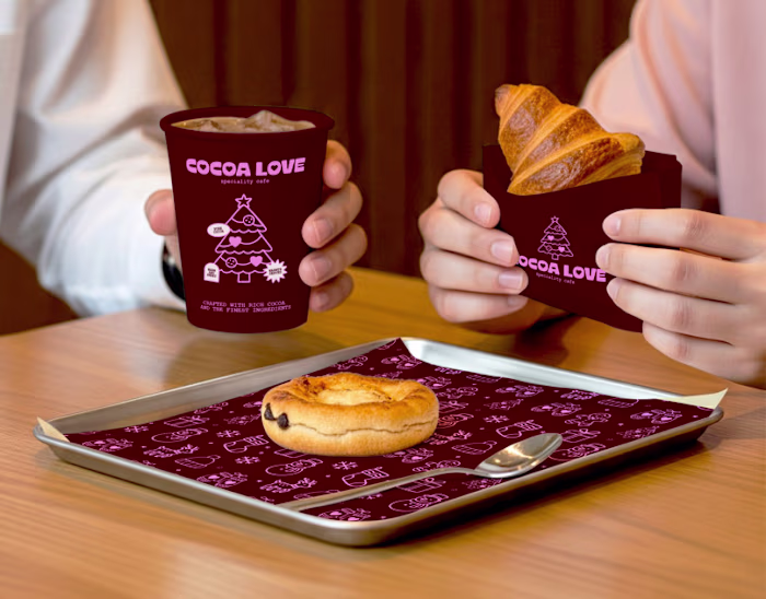 Brand Identity Design for Cocoa Love Café