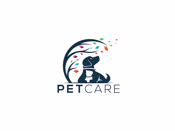 Pet Care Vector Logo Available