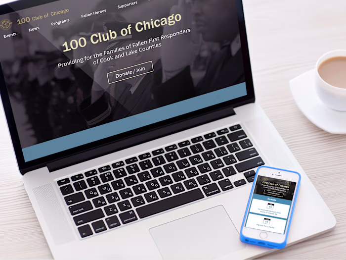 100 Club of Chicago Website