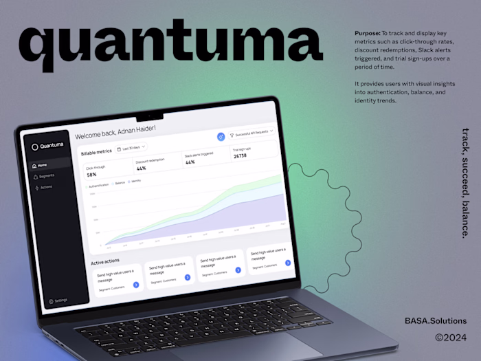Tracking platform minimalistic design